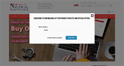 Desktop Screenshot of nauticalsupplies.com.au